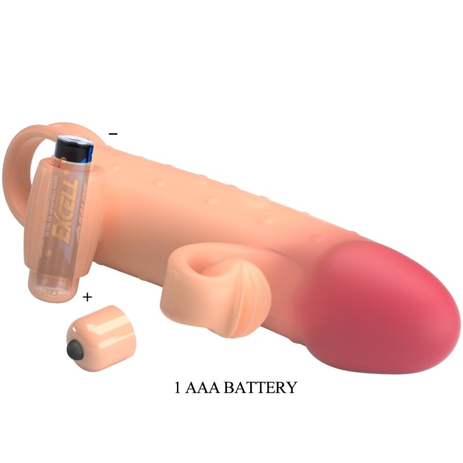 ROMANCE - FUNDA VIBRADORA PARA EL PENE NATURAL