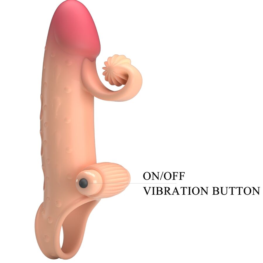 ROMANCE - FUNDA VIBRADORA PARA EL PENE NATURAL