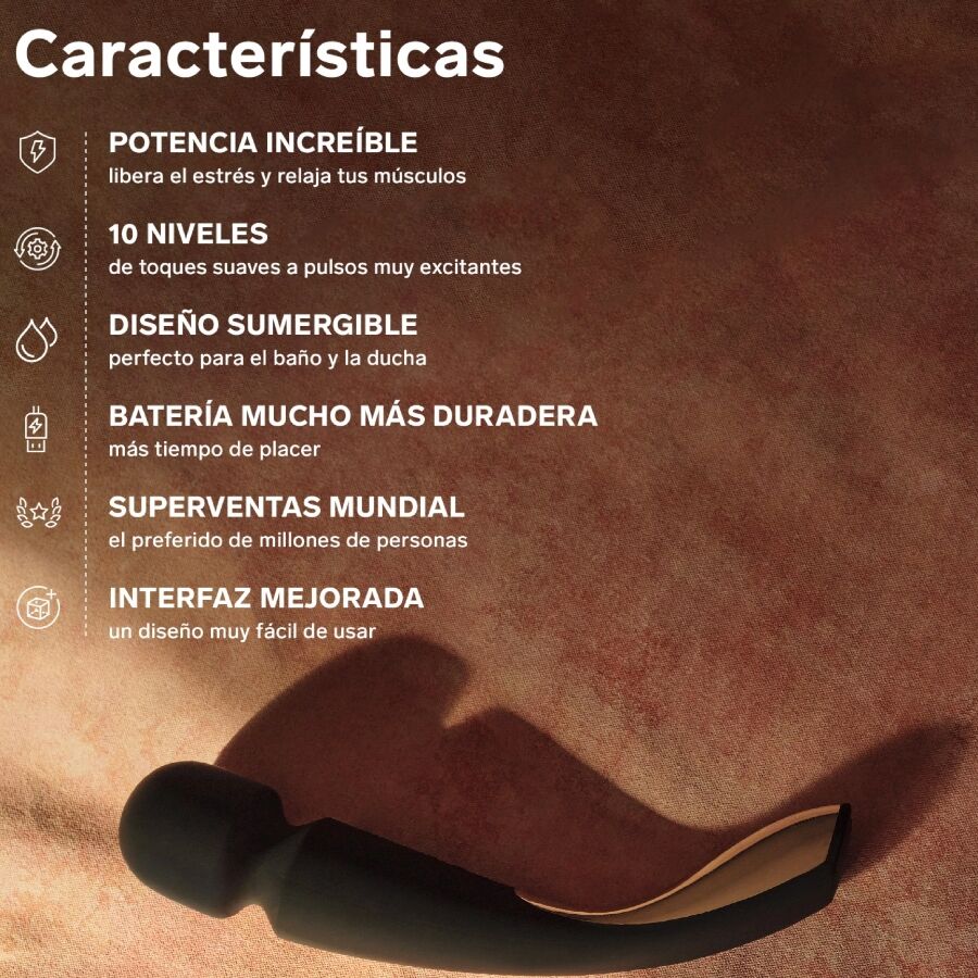 LELO - SMART MEDIUM WAND 2 OCEAN BLUE MASSAGER