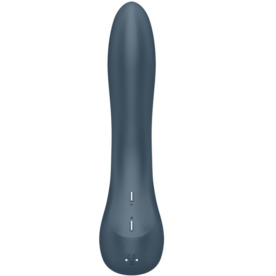 SATISFYER - G-SPOT WAVE 4 VIBRADOR PROGRAMA 12 VIBRACIONES GRIS OSCURO
