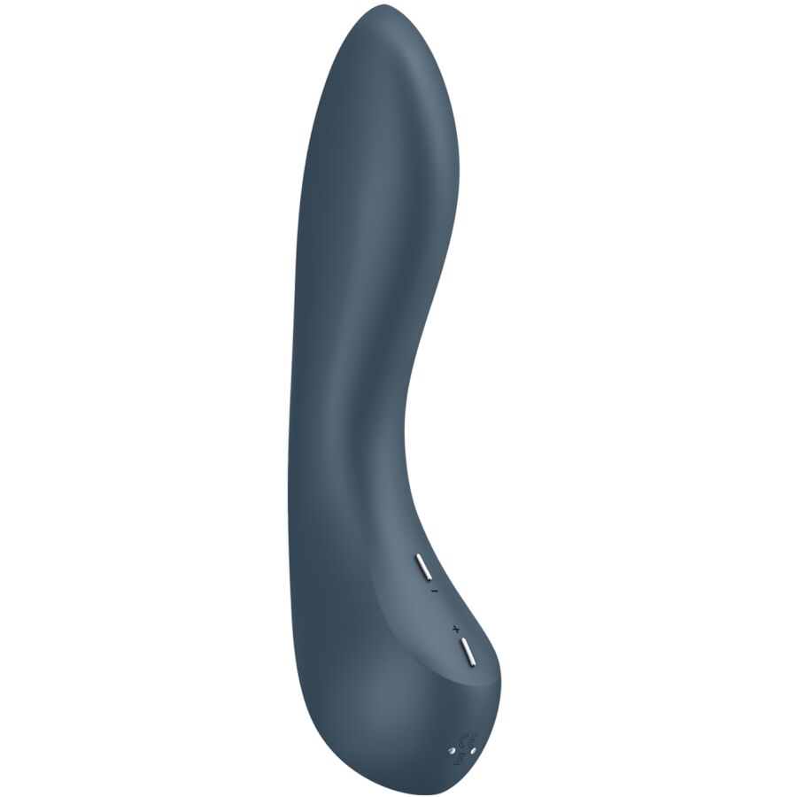 SATISFYER - G-SPOT WAVE 4 VIBRADOR PROGRAMA 12 VIBRACIONES GRIS OSCURO