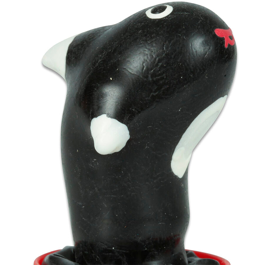 CONDOMERIE - PRESERVATIVO DECORATIVO PINTADO A MANO ORCA