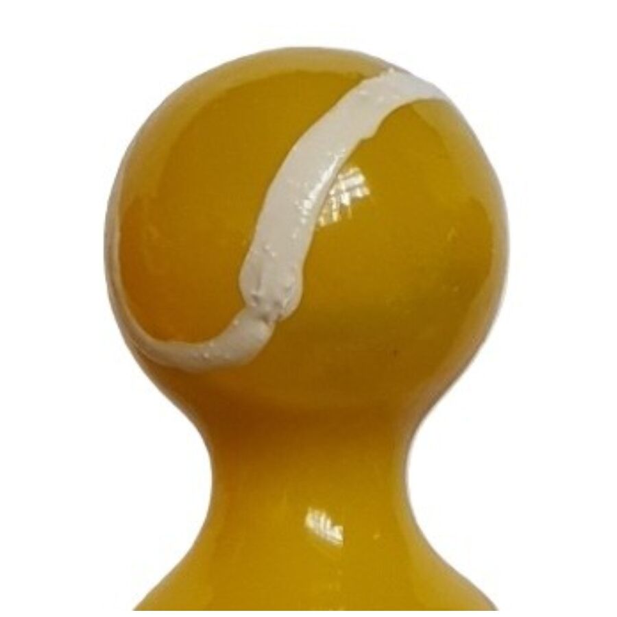 CONDOMERIE - PRESERVATIVO DECORATIVO PINTADO A MANO PELOTA DE TENIS