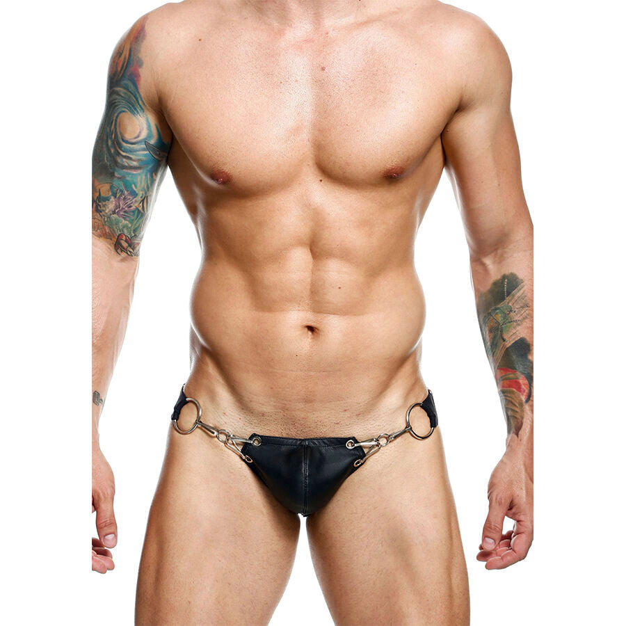 MOB - JOCKSTRAP DNGEON NERO CON BOTTONI TAGLIA UNICA