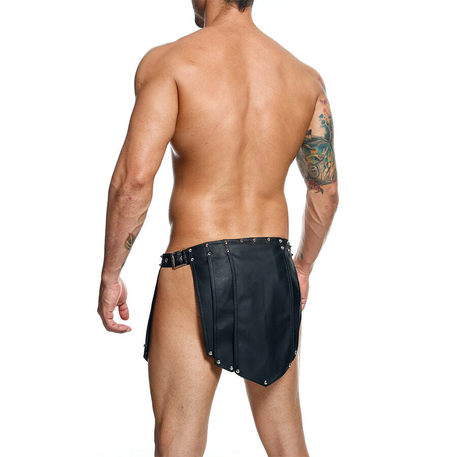 MOB - GONNA IN JEANS NERA TAGLIA UNICA