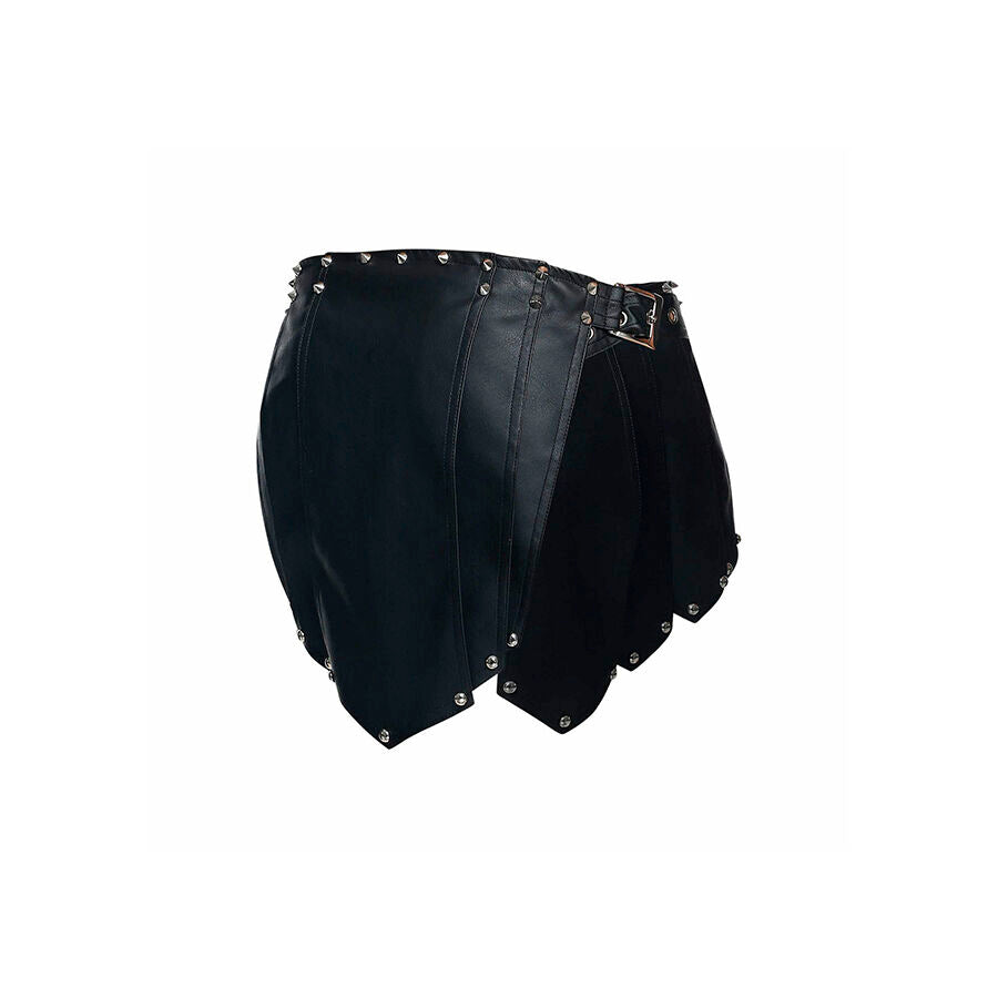 MOB - GONNA IN JEANS NERA TAGLIA UNICA