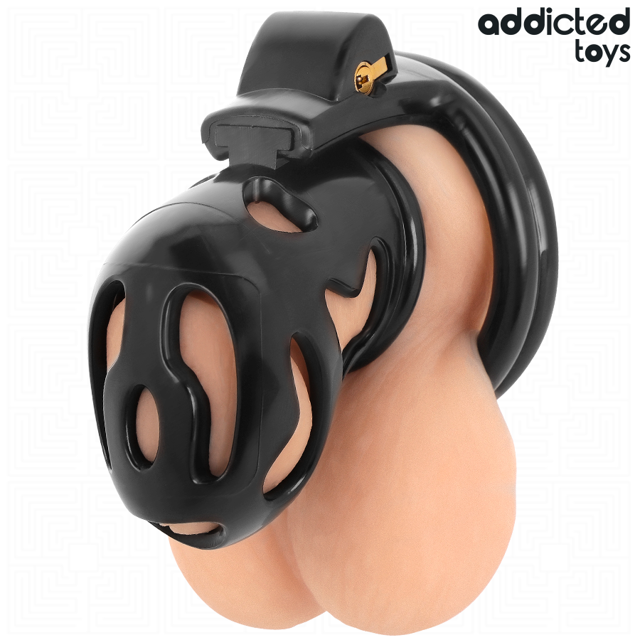 ADDICTED TOYS LOCKED - SEALED CRYPT PENIS CAGE 8 CM
