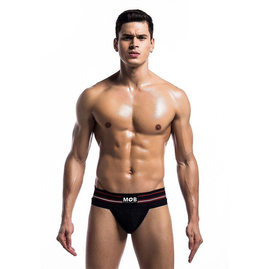 MOB - TANGA CLASICO NEGRO TALLA L