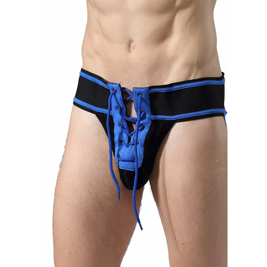 MOB - JOCKSTRAP FETISH CALCIO BLU TAGLIA L