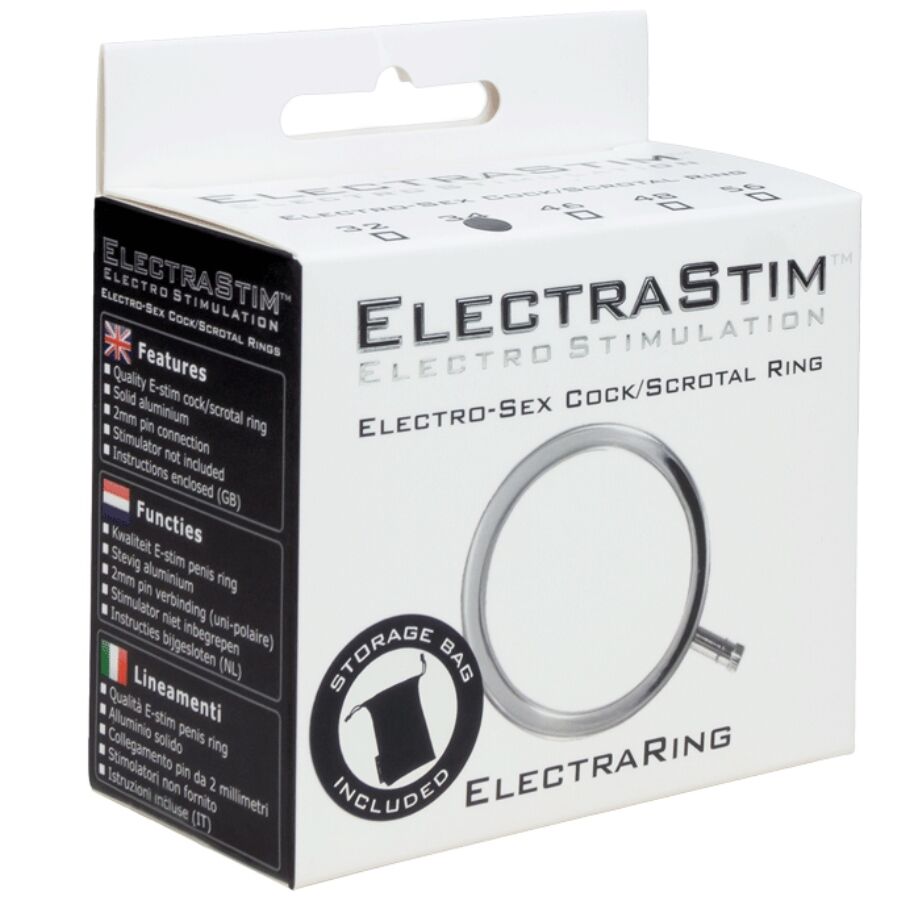 ELECTRASTIM - ELECTRARINGS METAL PENIS RING 32 MM