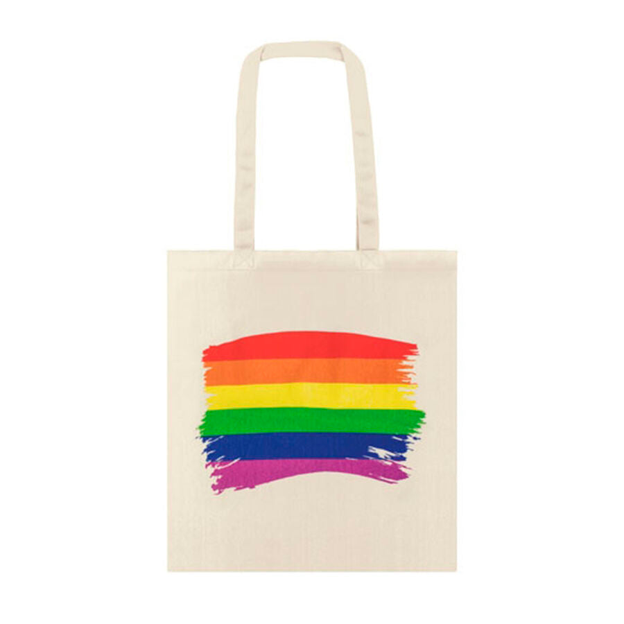 PRIDE - BORSA IN COTONE CON BANDIERA LGBT
