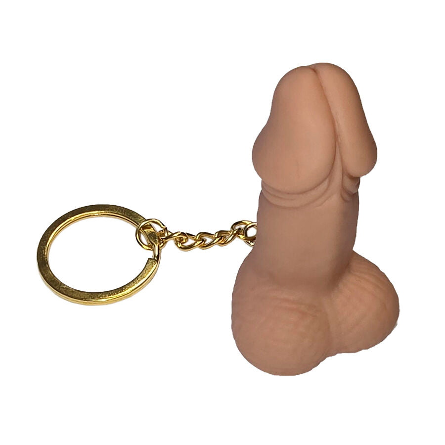 DIABLO PICANTE - PORTACHIAVI FISCHIETTO A FORMA DI PENE COLORE CARNE