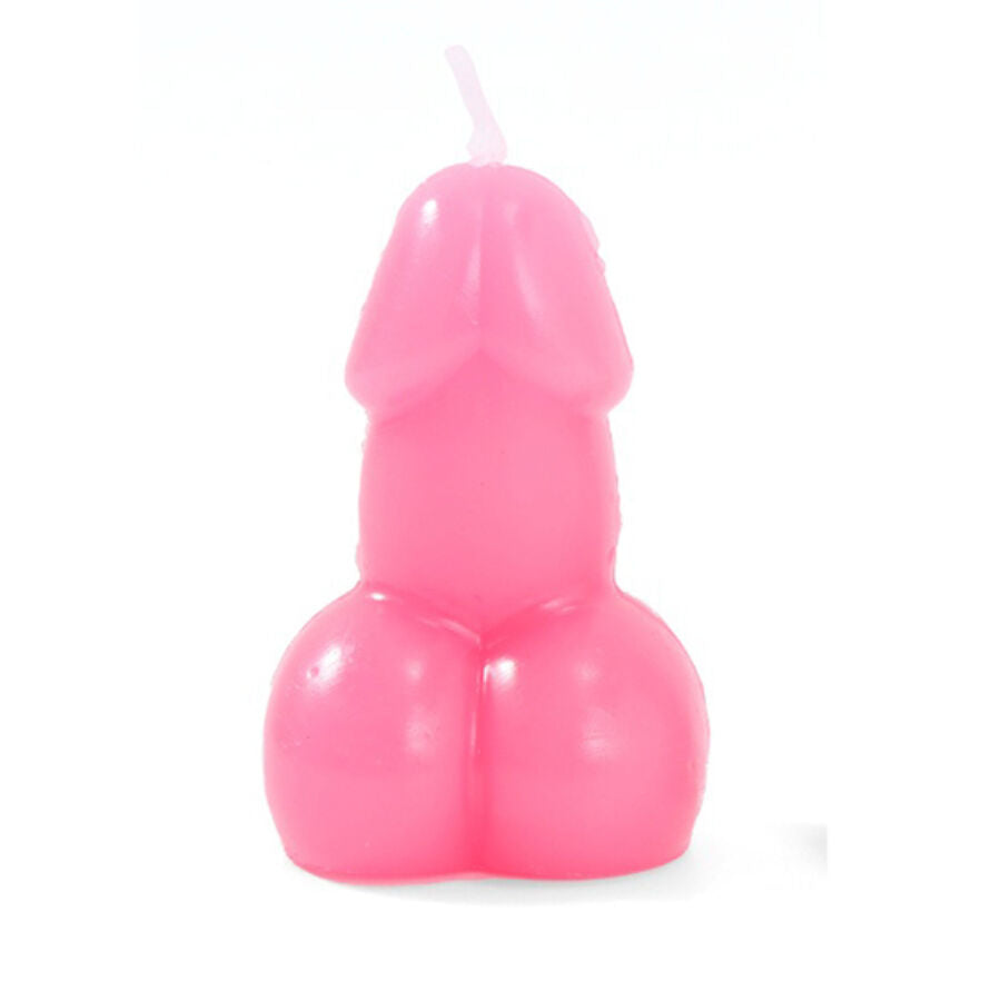 DIABLO PICANTE - CANDELA A FORMA DI PENE COLORE FUCSIA