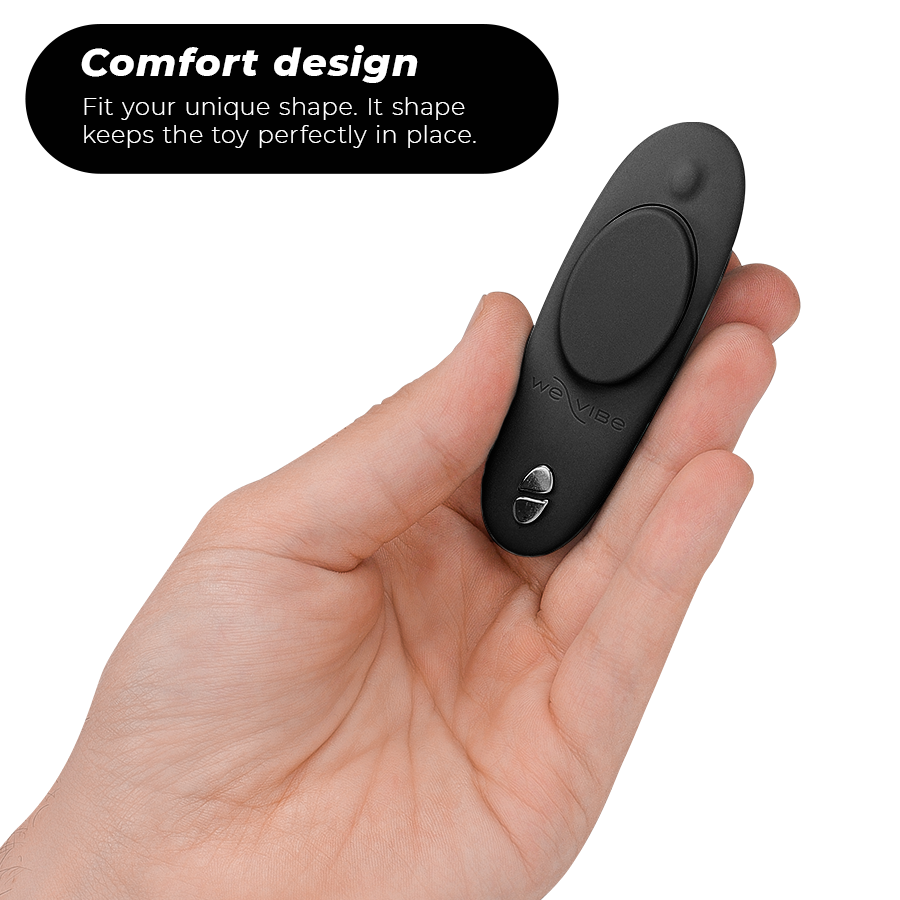 WE-VIBE - MOXIE + BLACK CLITORAL VIBRATOR