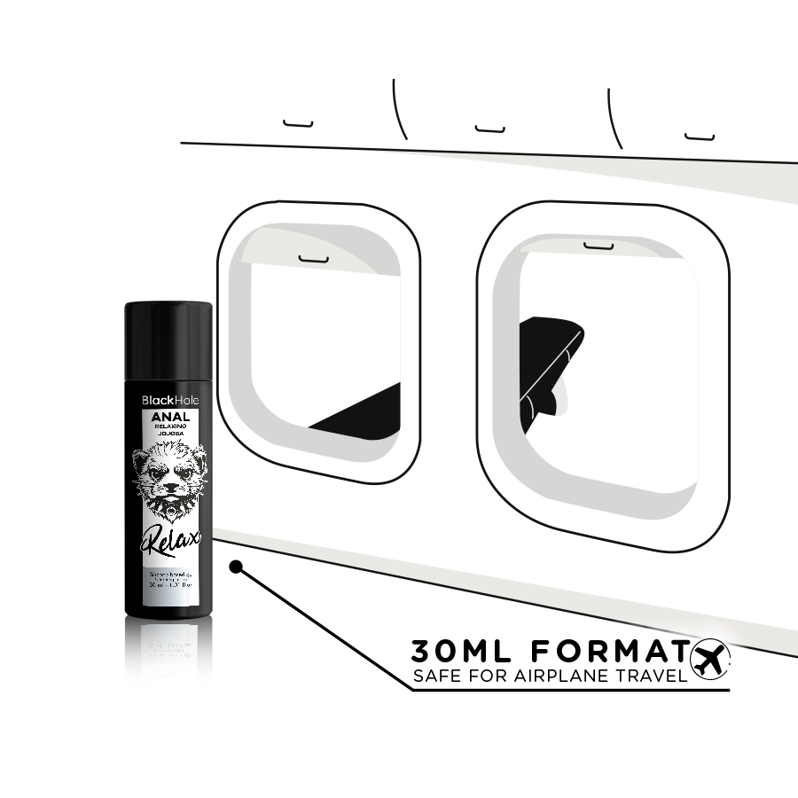 BLACK HOLE - ANAL RELAXING JOJOBA RELAX SILICONE BASE 30 ML