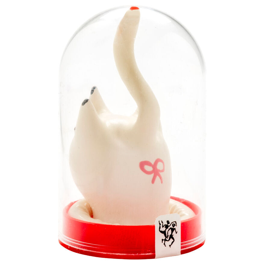 CONDOMERIE - PRESERVATIVO DECORATIVO PINTADO A MANO CISNE