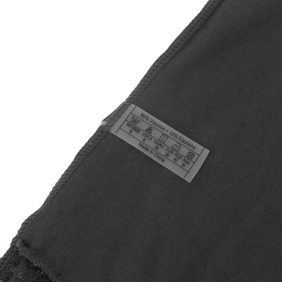 SUBBLIME - TEDDY CON DETALLES DE ENCAJE FLORAL NEGRO S/M