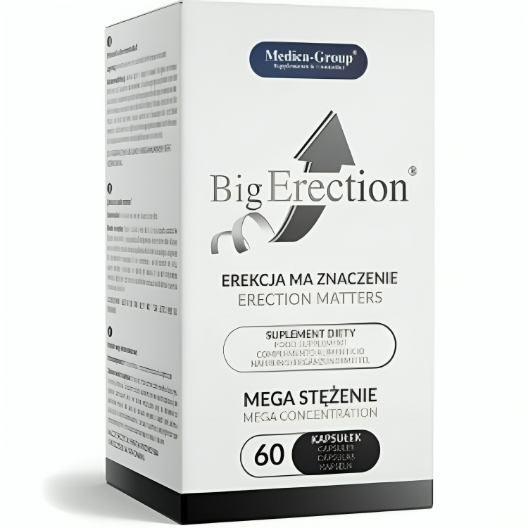 MEDICA GROUP - BIG ERECTION ENHANCER FOR MEN 60 CAPSULES