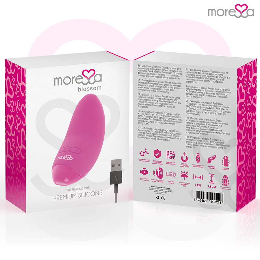 MORESSA - VIBRATORE ROSA FIORE