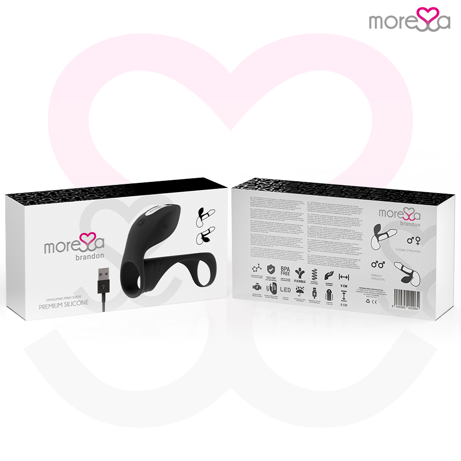MORESSA - BRANDON ANELLO VIBRATORE CON COPERTURA