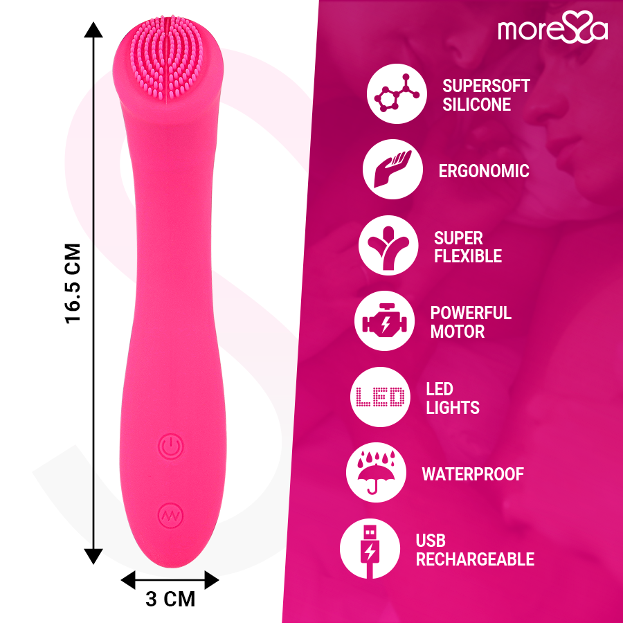 MORESSA - CELSO PREMIUM SILICONA RECARGABLE