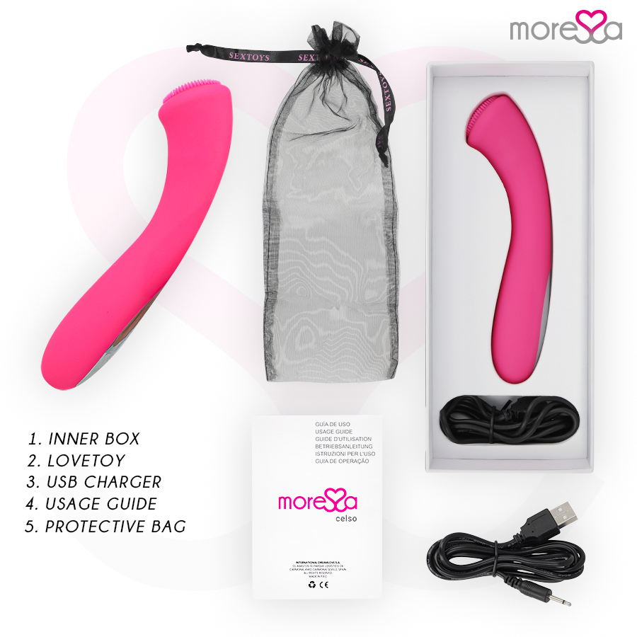 MORESSA - CELSO PREMIUM SILICONA RECARGABLE