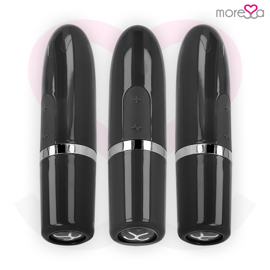 MORESSA - VIBRATORE STIMOLATORE IVY DA VIAGGIO NERO
