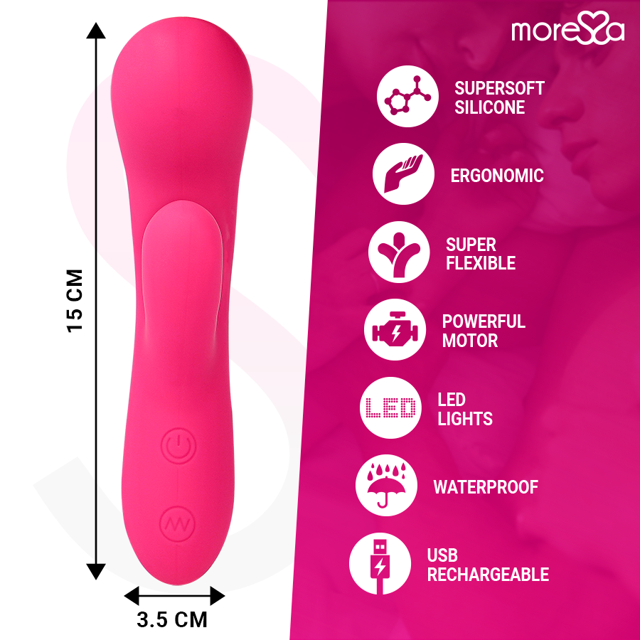 MORESSA - JERRY PREMIUM SILICONA RECARGABLE
