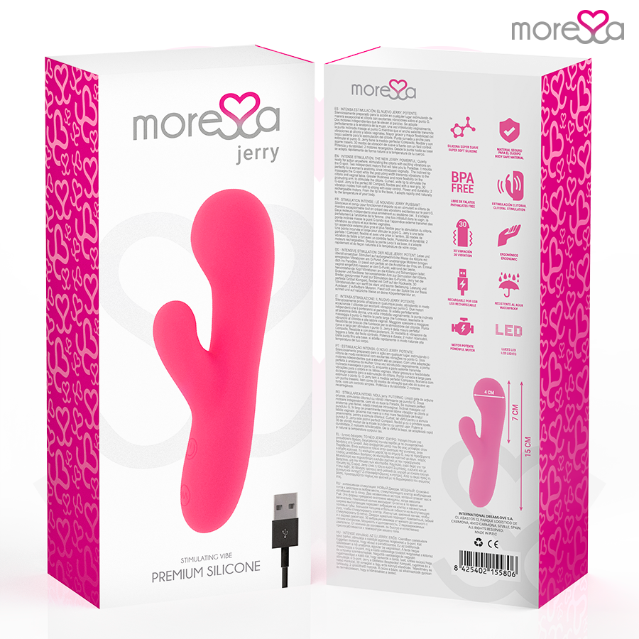 MORESSA - JERRY PREMIUM SILICONA RECARGABLE