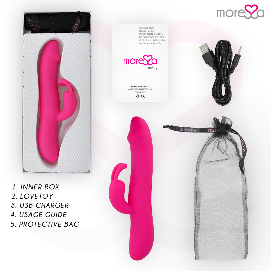 MORESSA - MOLLY PREMIUM SILICONA RECARGABLE