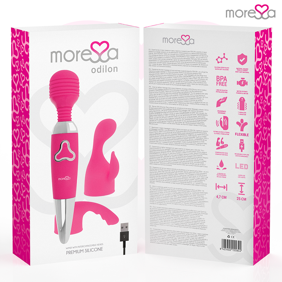 MORESSA - ODILON PREMIUM SILICONE RECHARGEABLE