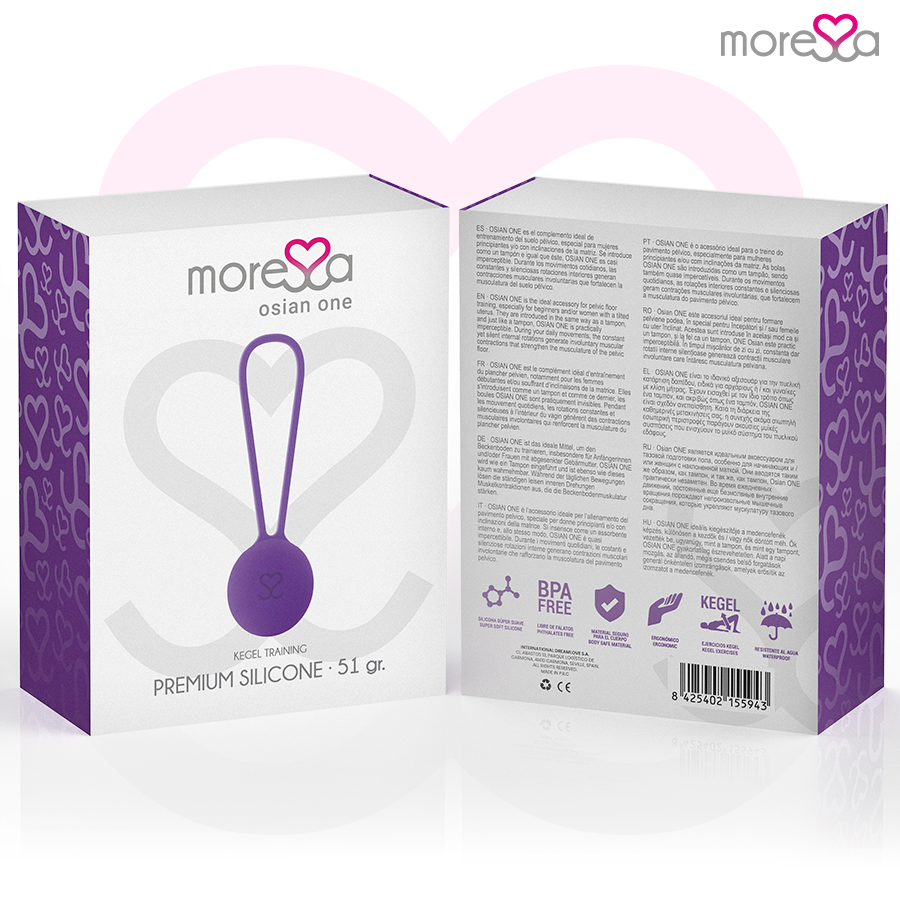 MORESSA - OSIAN ONE PREMIUM LILAC SILICONE