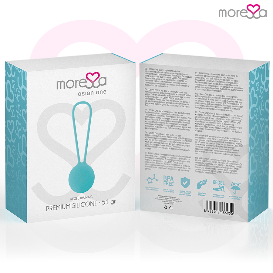 MORESSA - OSIAN ONE PREMIUM TURQUOISE SILICONE