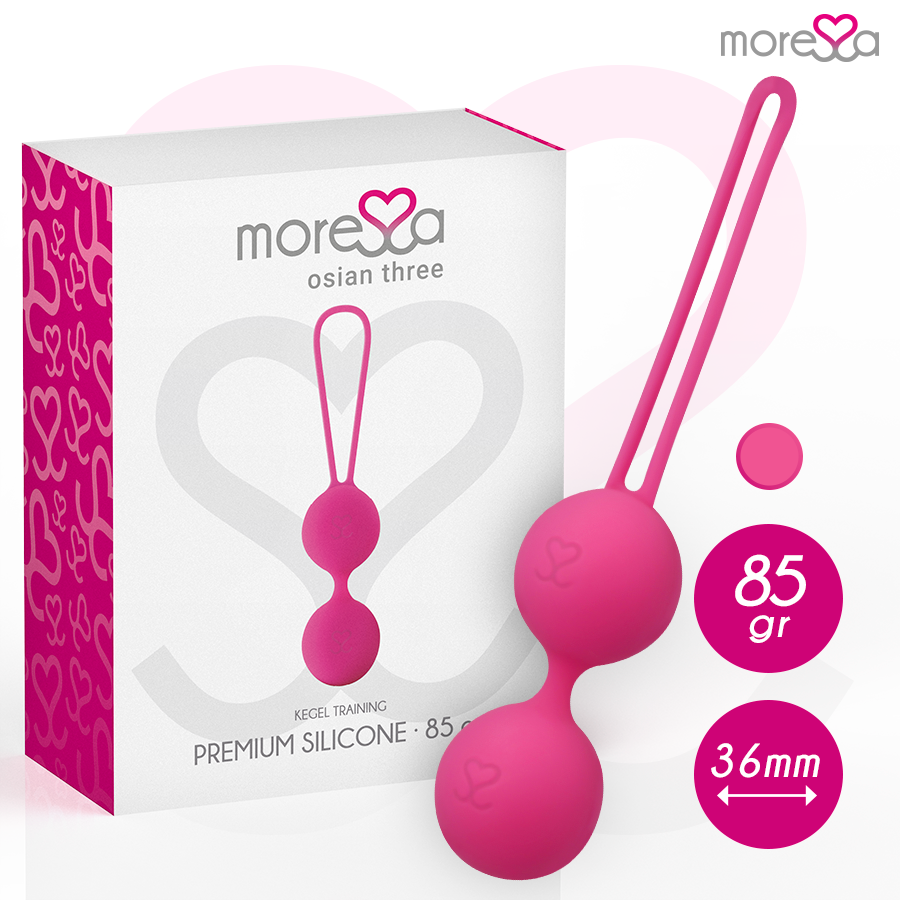 MORESSA - OSIAN TRES SILICONA PREMIUM ROSA