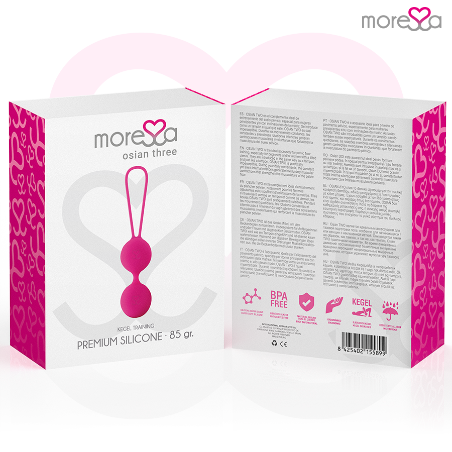 MORESSA - OSIAN THREE PREMIUM SILICONE ROSA