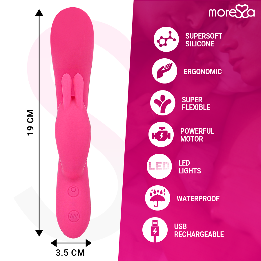 MORESSA - TELMO PREMIUM SILICONA RECARGABLE