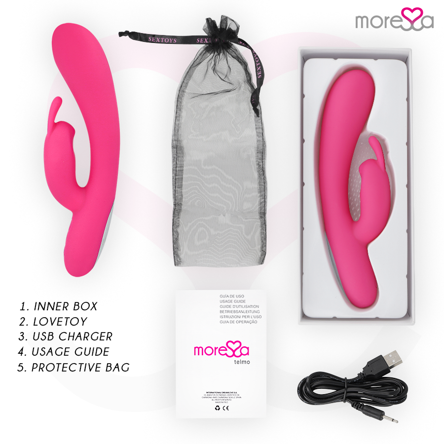 MORESSA - TELMO PREMIUM SILICONA RECARGABLE