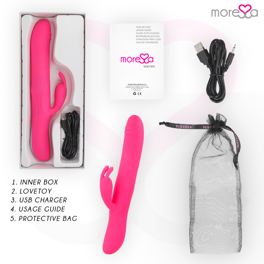 MORESSA - SILICONE RICARICABILE PREMIUM WARREN