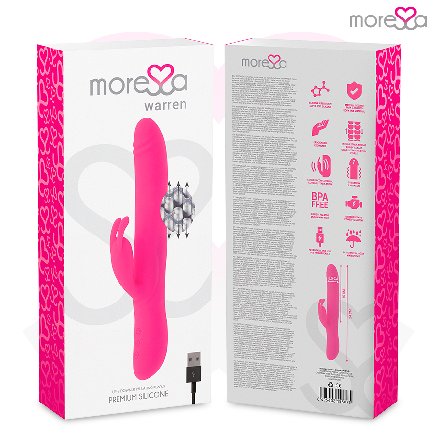 MORESSA - SILICONE RICARICABILE PREMIUM WARREN