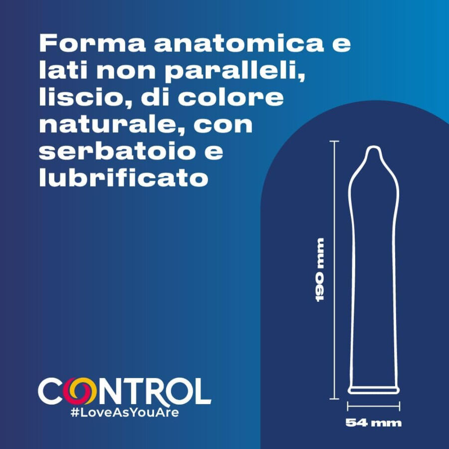 CONTROL - CONDONES NATURE 144 UNIDADES