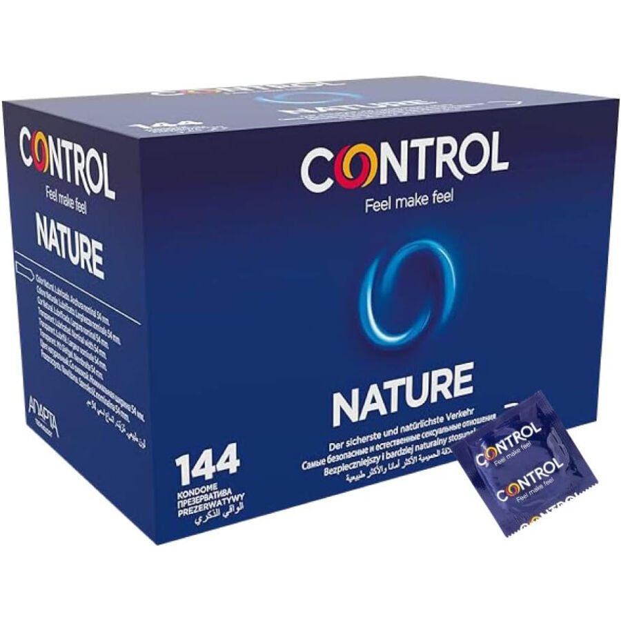 CONTROL - CONDONES NATURE 144 UNIDADES