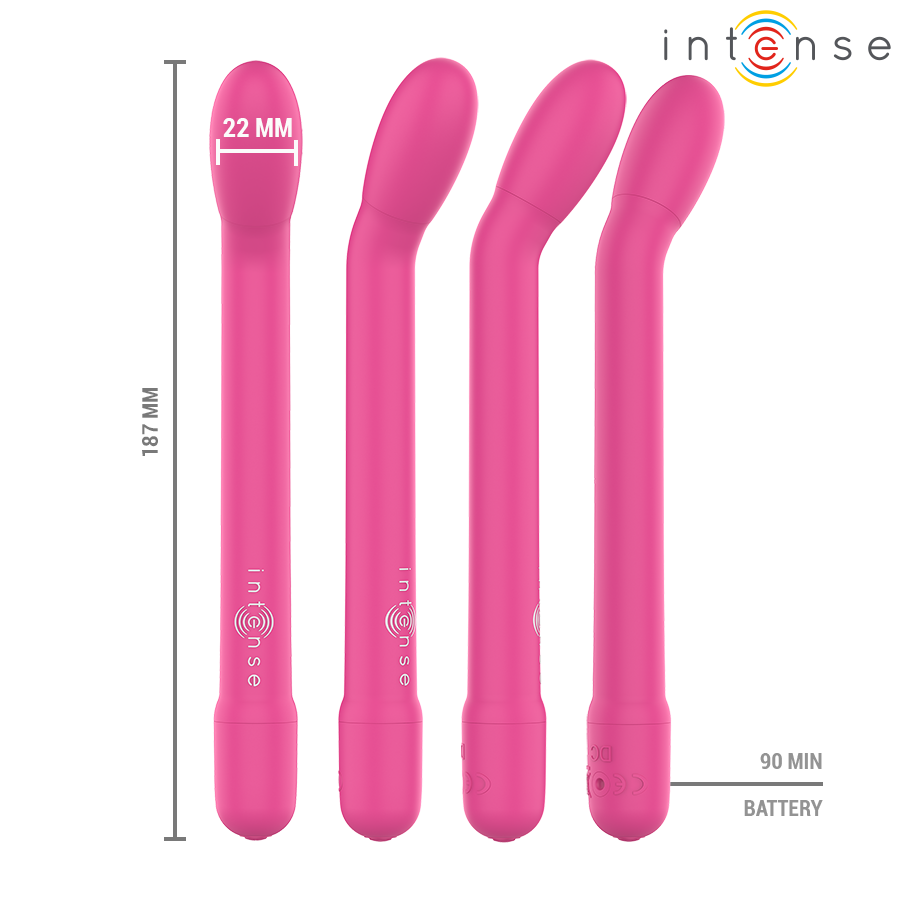 INTENSE - KARLIE RECHARGEABLE G-SPOT STIMULATOR PINK