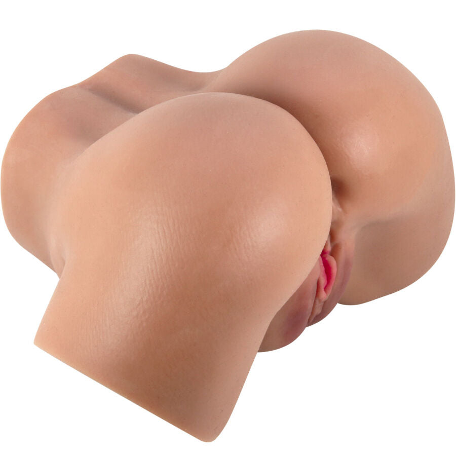 CRAZY BULL - HAILEY VIBRATOR BUTT WITH REALISTIC VAGINA AND ANUS MULATTO CONTROL REMOTO