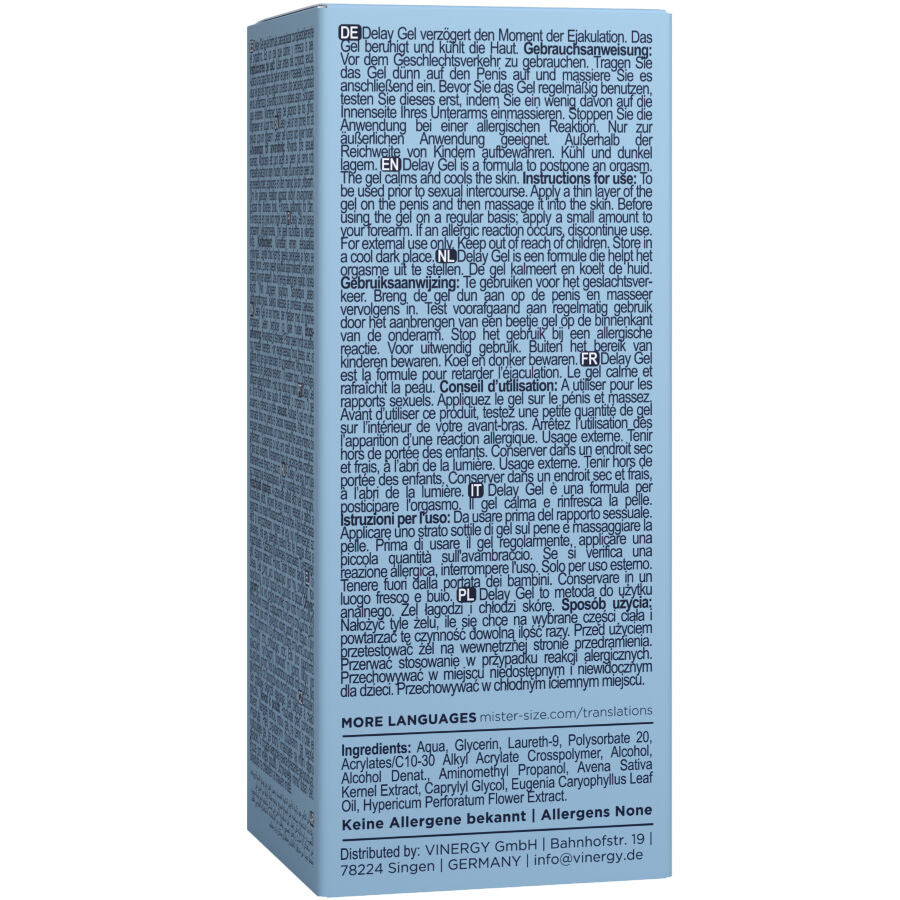 MISTER SIZE - DELAY GEL 50 ML