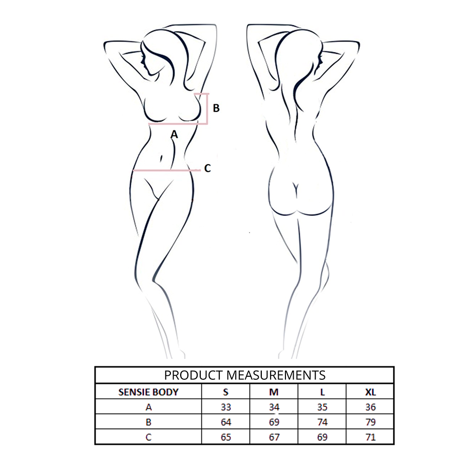 PASSION - SENSIE BODY NEGRO L/XL