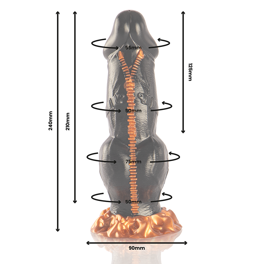 ÉPICO - DEIMOS DILDO PODER DEL ÉXTASIS