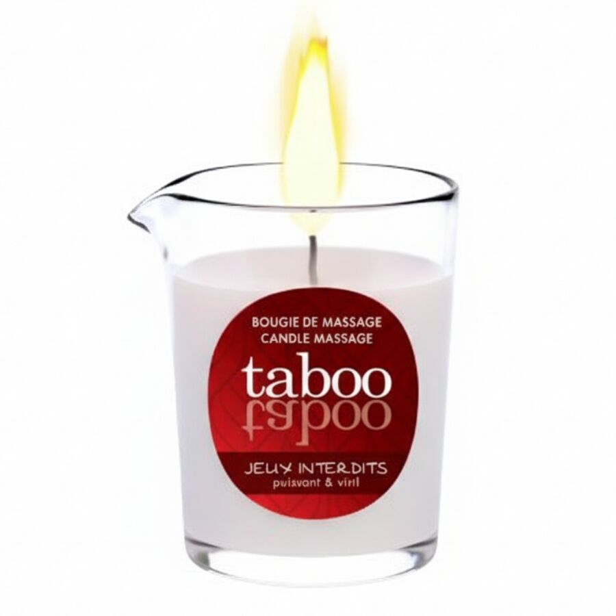 RUF - TABOO MASSAGE CANDLE FOR HIM JEUX INTERDITS WILD LICHEN AROMA