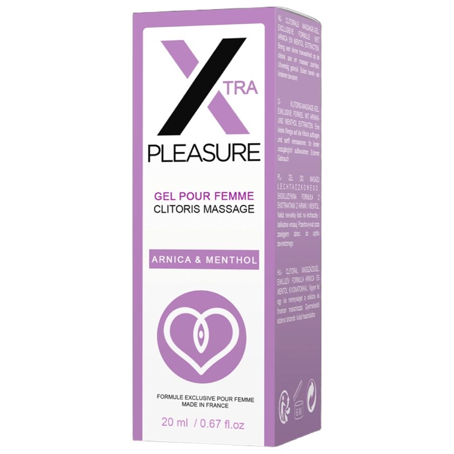 RUF - X PLEASURE GEL DE MASAJE PARA EL CLÍTORIS 20 ML