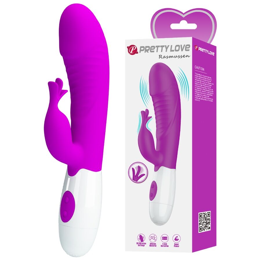 PRETTY LOVE - RASMUSSEN VIBRADOR PUNTO G MORADO