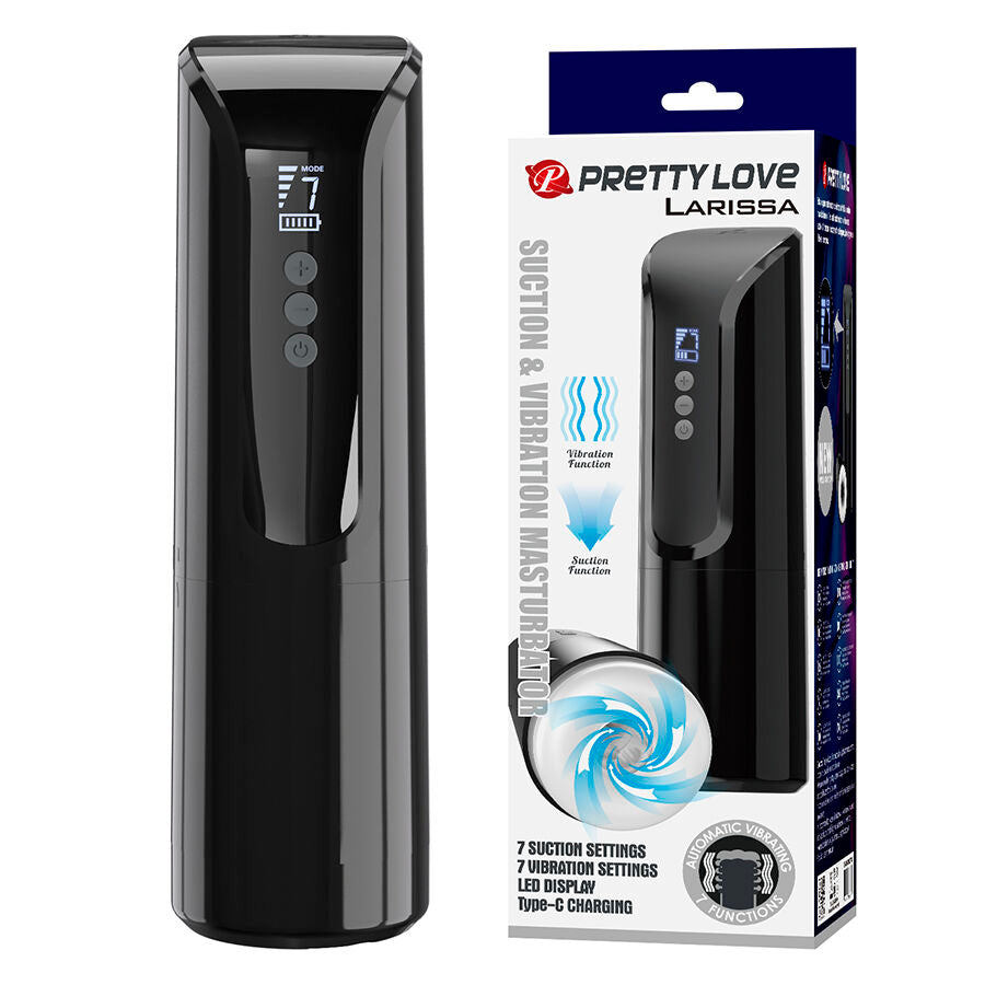 PRETTY LOVE - LARISSA MASTURBADOR SUCCIONADOR CON VIBRACIÓN